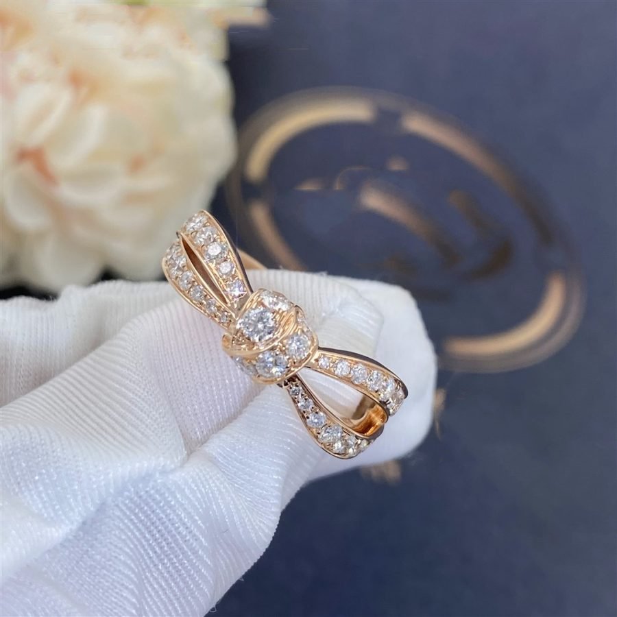 [⭐Lioran]LIENS PINK GOLD DIAMOND RING