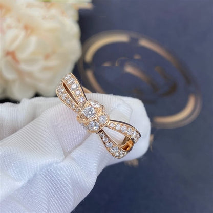 [⭐Lioran]LIENS PINK GOLD DIAMOND RING