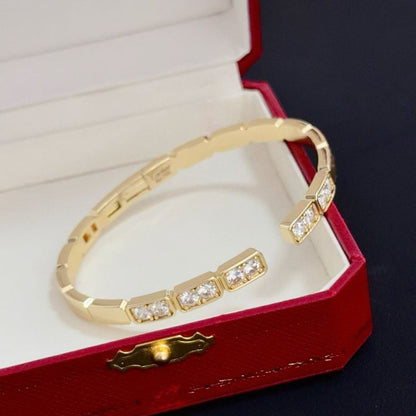 [⭐Lioran jewelrys]LOVE DIAMOND OPEN  BRACELET