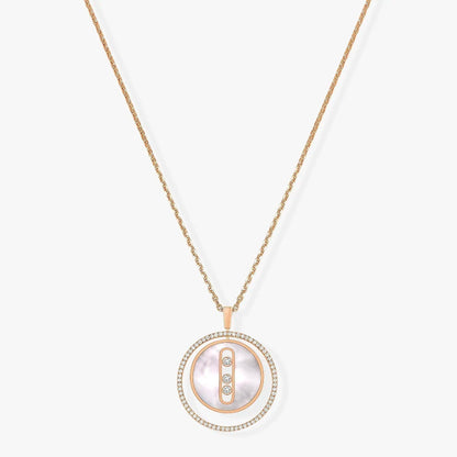 [⭐Lioran]Demo MOVE MM NACRE BLANCHE DIAMOND NECKLACE