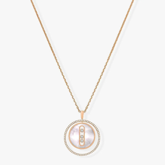 [⭐Lioran]Demo MOVE MM NACRE BLANCHE DIAMOND NECKLACE
