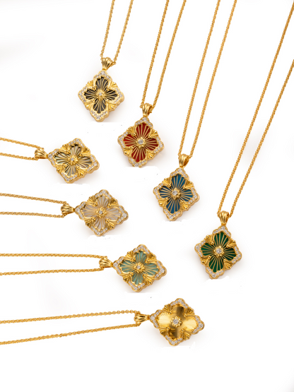 [⭐Lioran] B.C.L BIG SIZE  ENAMEL NECKLACE（Various colors）