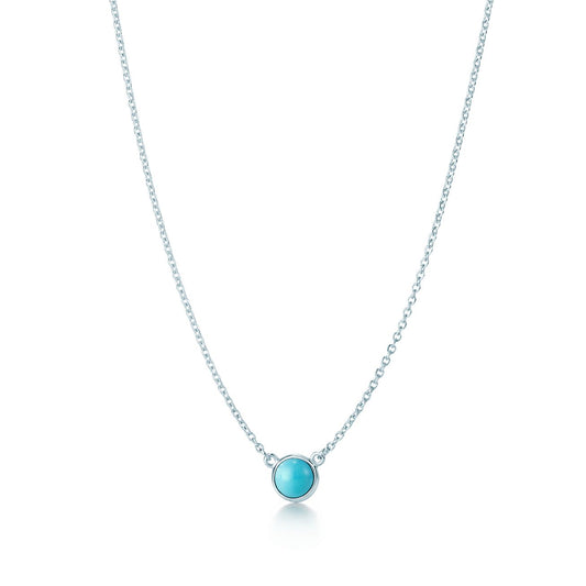 [Lioran]YARD TURQUOISE NECKLACE SILVER