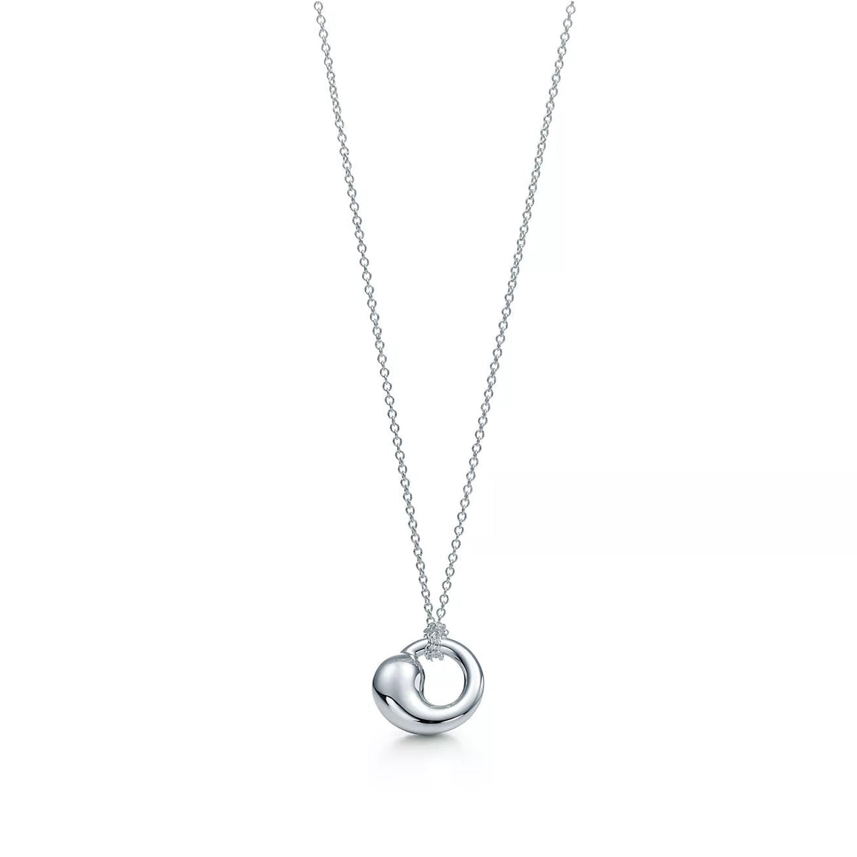 [Lioran]SNAIL PEDANT SILVER NECKLACE