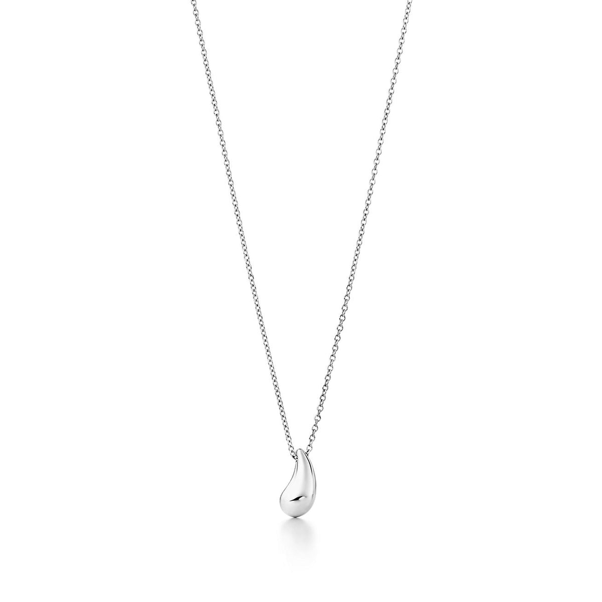 [Lioran]ELSA PERETTI TEARDROP PENDANT STERLING SILVER NECKLACE