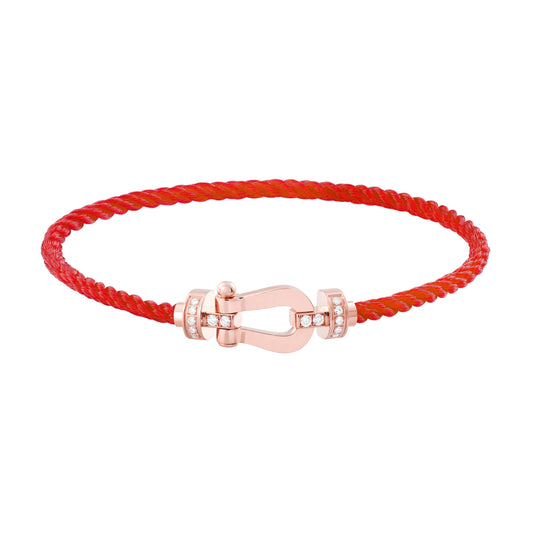 [⭐Lioran]FORCE 10 HALF DIAMOND PINK GOLD RED CORDERI LARGE AND MEDIUM MODEL