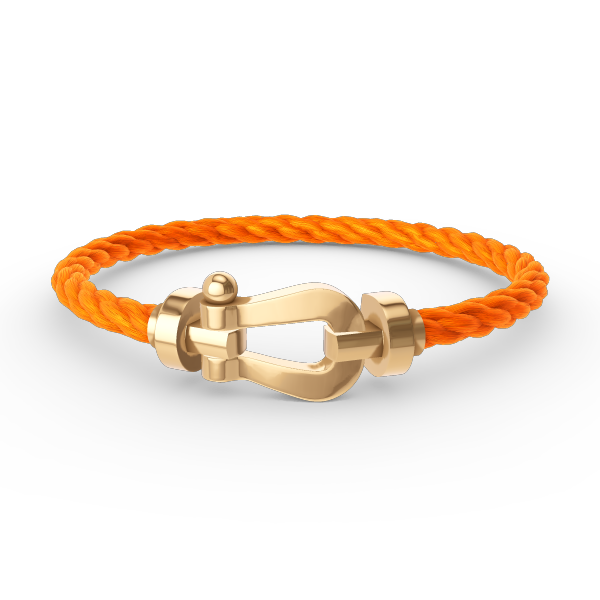 [⭐Lioran]FORCE LARGE HORSESHOE NO DIAMOND BRACELET GOLD