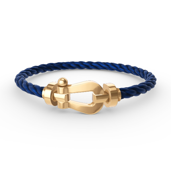 [⭐Lioran]FORCE LARGE HORSESHOE NO DIAMOND BRACELET GOLD