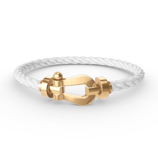[⭐Lioran]FORCE LARGE HORSESHOE NO DIAMOND BRACELET GOLD