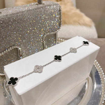 [⭐Lioran] CLOVER 5 MOTIF ONYXS BRACELET COLLECTION