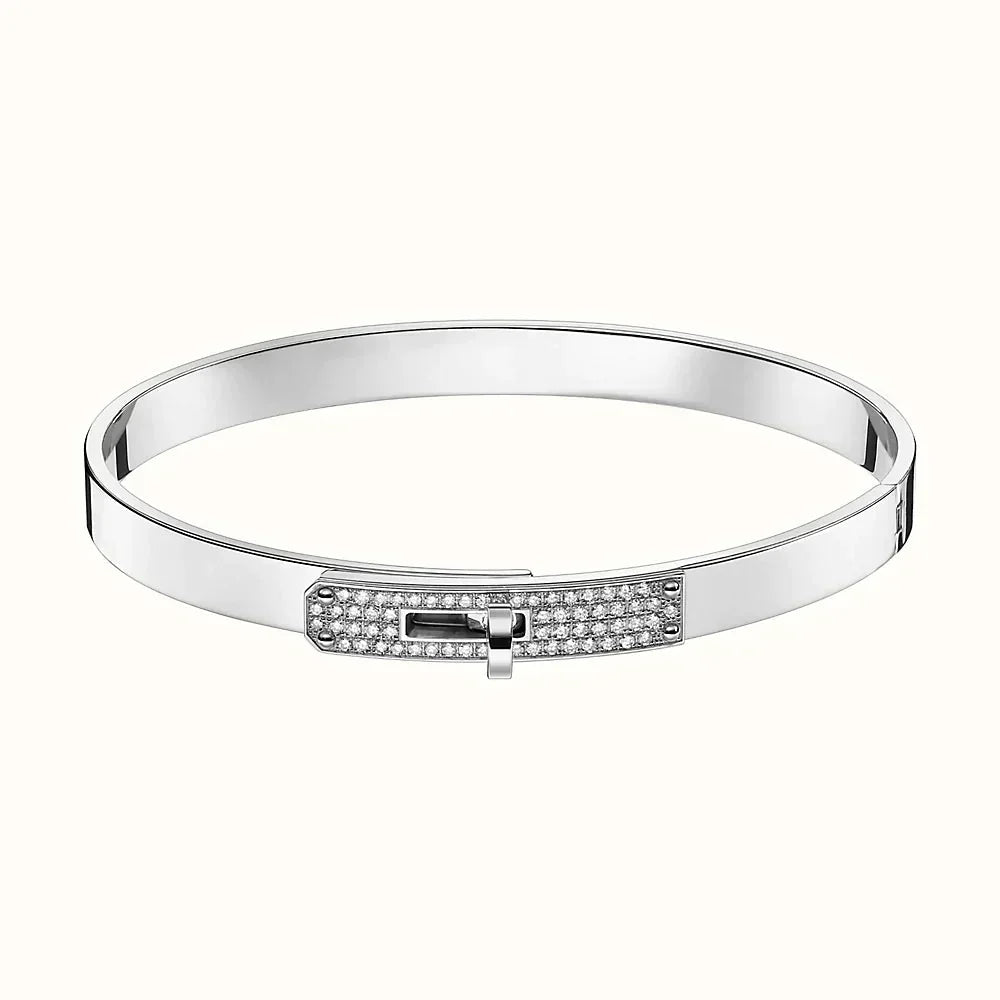 [⭐Lioran]KELLY SILVER DIAMOND BRACELET