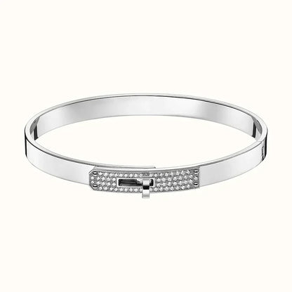 [⭐Lioran]KELLY SILVER DIAMOND BRACELET