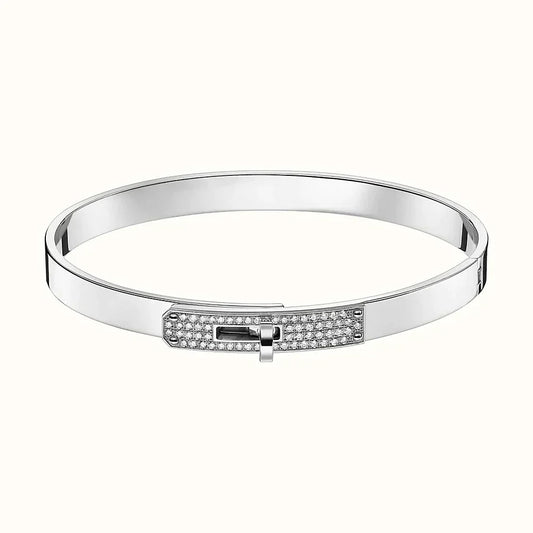 [⭐Lioran]KELLY SILVER DIAMOND BRACELET