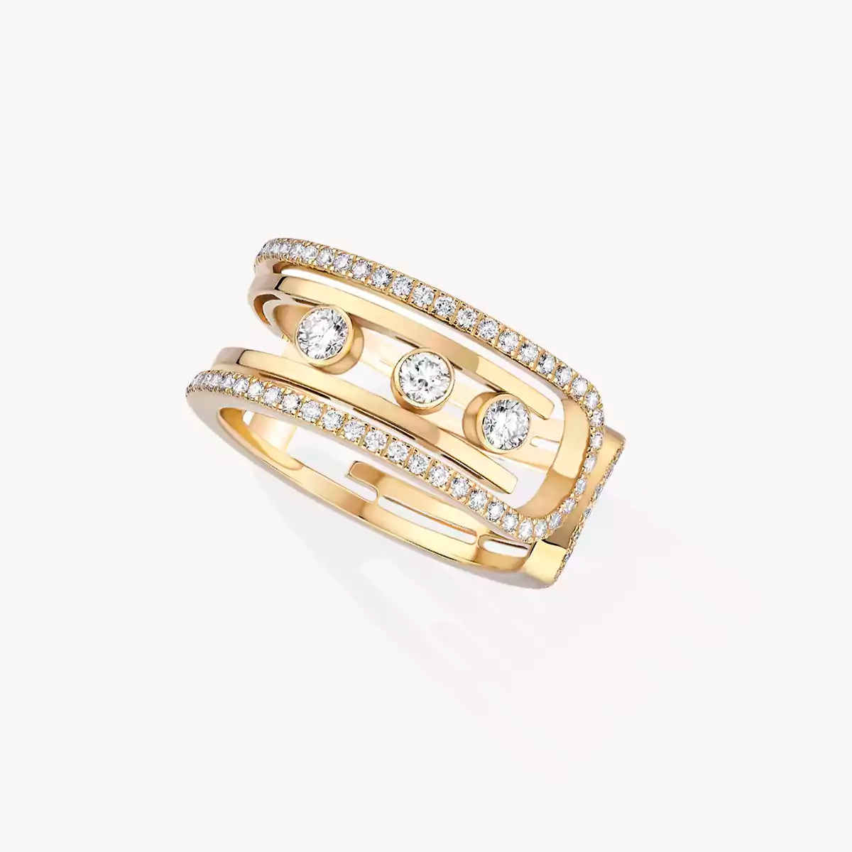 [⭐Lioran]Move 10th Diamond Ring in Gold