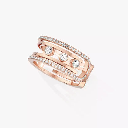 [⭐Lioran]Move 10th Diamond Ring in Gold