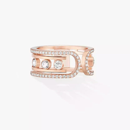 [⭐Lioran]Move 10th Diamond Ring in Gold