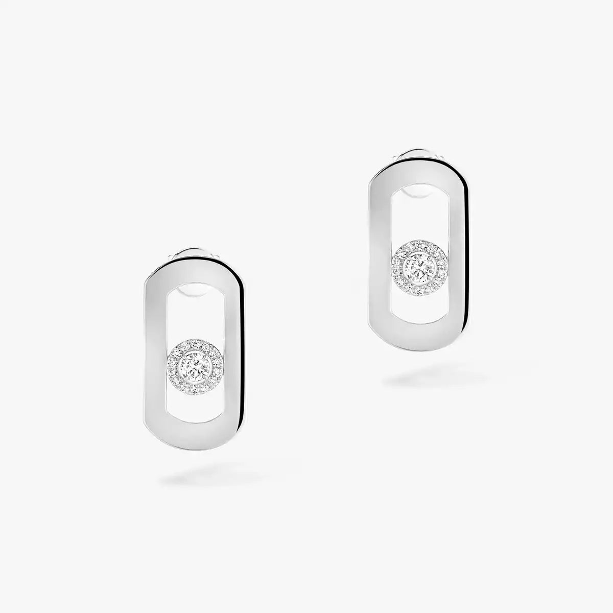 [⭐Lioran]So Move Diamond Earrings in Yellow Gold