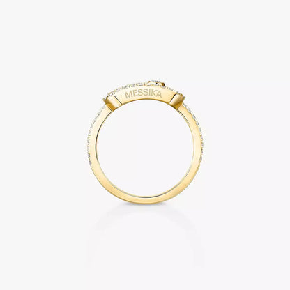 [⭐Lioran]Move Uno Diamond Ring in Gold