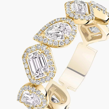 [⭐Lioran]Diamond Wedding Ring My Twin