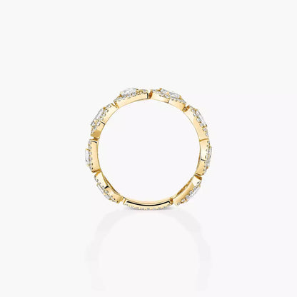 [⭐Lioran]Diamond Wedding Ring My Twin