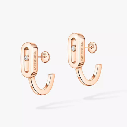 [⭐Lioran]Diamond Mini Hoop Earrings Move Classique