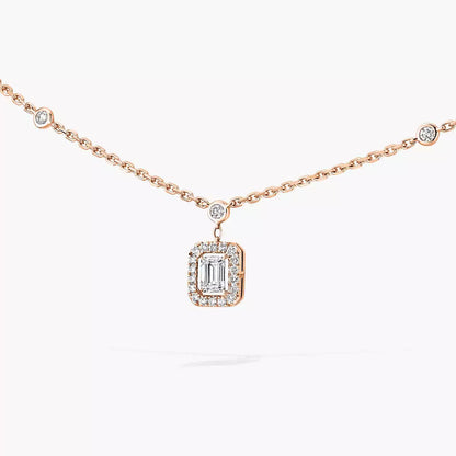 [⭐Lioran]My Twin Diamond Necklace in Silver