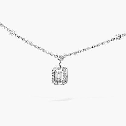 [⭐Lioran]My Twin Diamond Necklace in Silver
