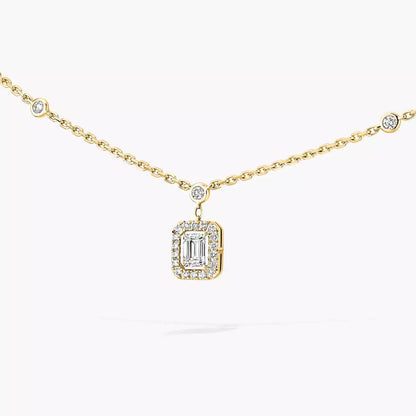 [⭐Lioran]My Twin Diamond Necklace in Silver