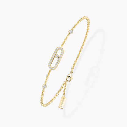[⭐Lioran]Move Uno Diamond Bracelet