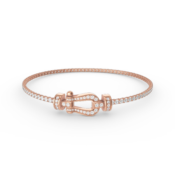 [⭐Lioran]FORCE  HORSESHOE  DIAMOND TENNIS BRACELET
