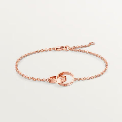 [⭐Lioran]LOVE BRACELET DOUBLE RING