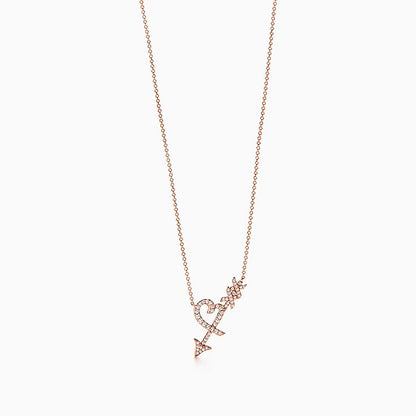 [Lioran]COLGANTE HEART & ARROW NECKLACE