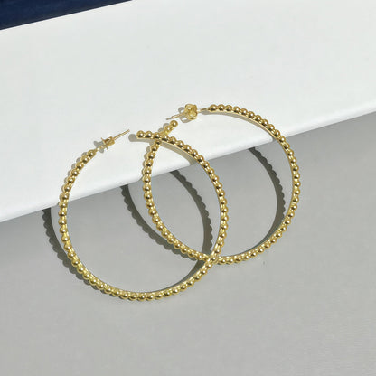 [⭐Lioran] SMOOTH BEAD STUD EARRINGS
