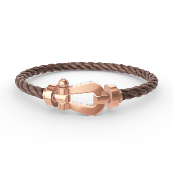 [⭐Lioran]FORCE LARGE HORSESHOE NO DIAMOND BRACELET ROSE GOLD