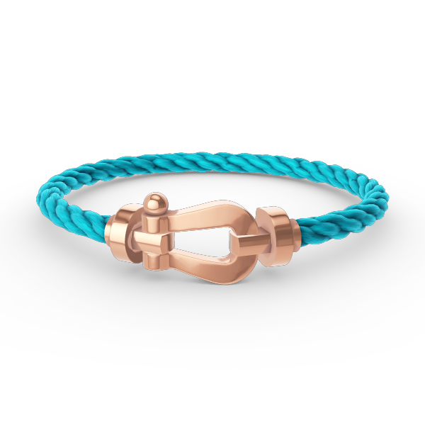 [⭐Lioran]FORCE LARGE HORSESHOE NO DIAMOND BRACELET ROSE GOLD