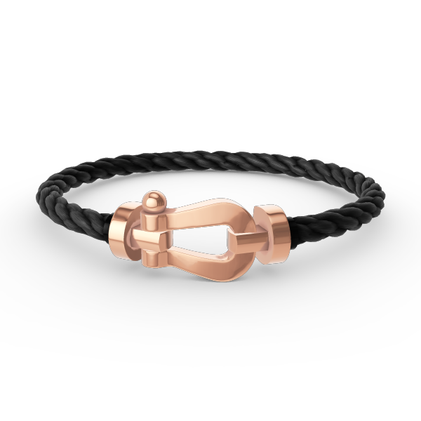 [⭐Lioran]FORCE LARGE HORSESHOE NO DIAMOND BRACELET ROSE GOLD