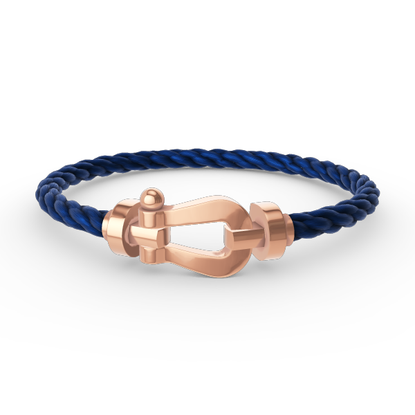 [⭐Lioran]FORCE LARGE HORSESHOE NO DIAMOND BRACELET ROSE GOLD