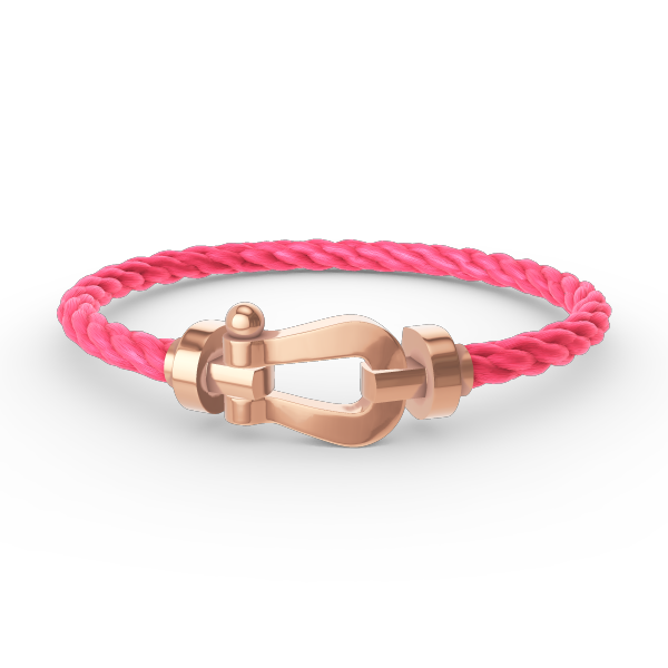[⭐Lioran]FORCE LARGE HORSESHOE NO DIAMOND BRACELET ROSE GOLD