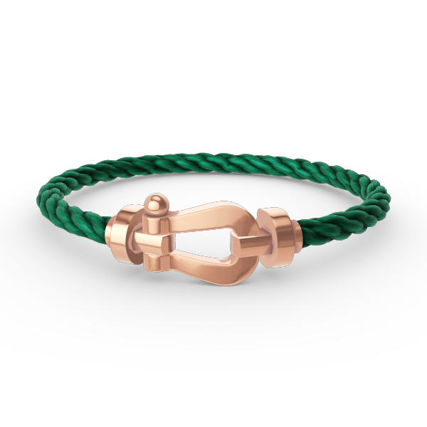 [⭐Lioran]FORCE LARGE HORSESHOE NO DIAMOND BRACELET ROSE GOLD