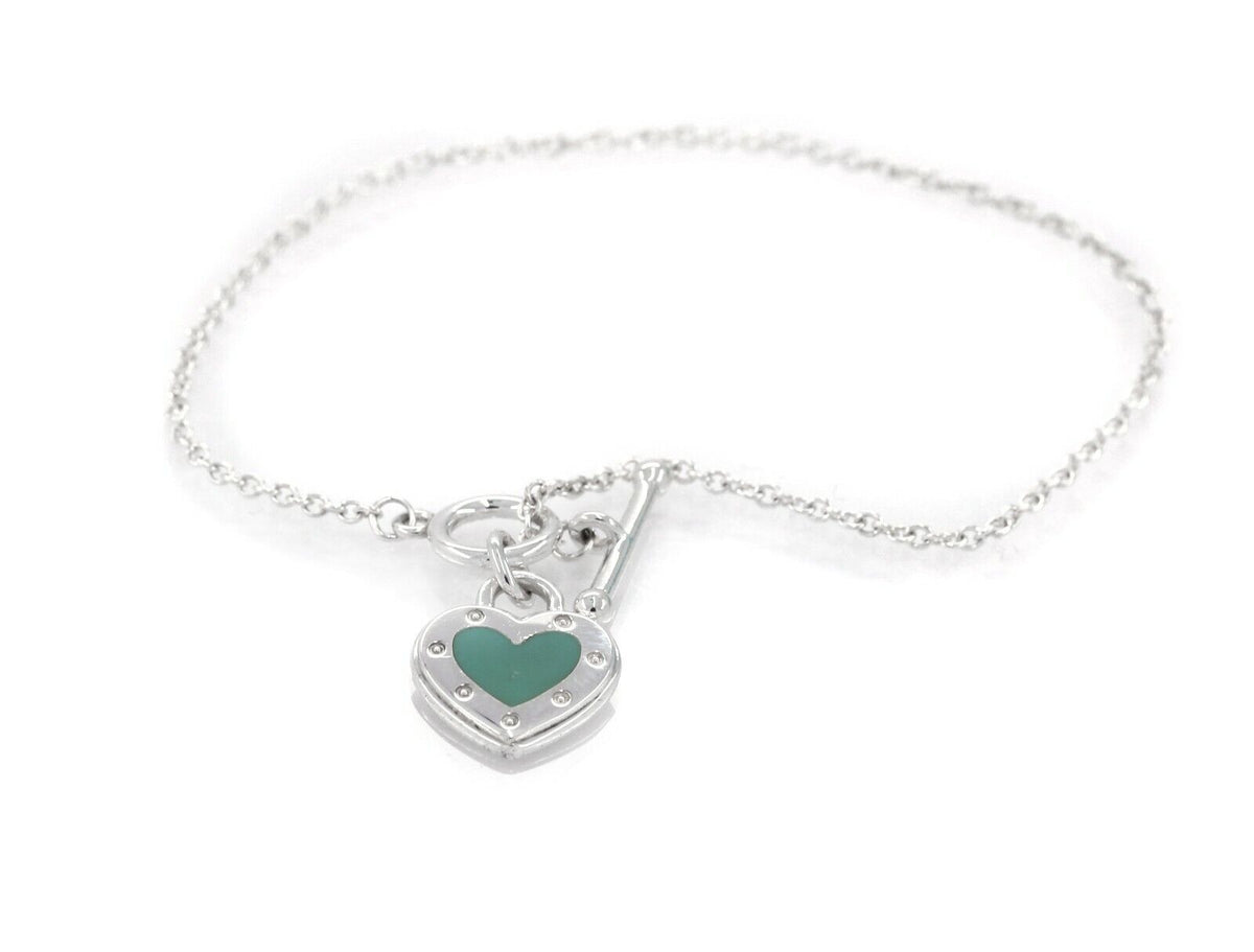 [Lioran]LOVE HEART BLUE BRACELET