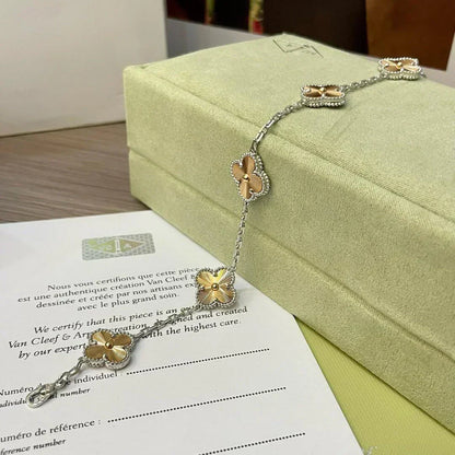 [⭐Lioran] CLOVER 5 MOTIF LASER BRACELET COLLECTION