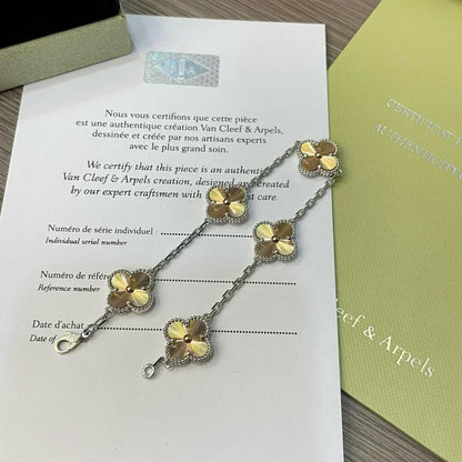 [⭐Lioran] CLOVER 5 MOTIF LASER BRACELET COLLECTION