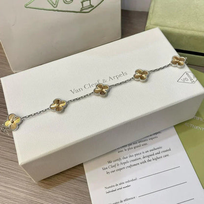 [⭐Lioran] CLOVER 5 MOTIF LASER BRACELET COLLECTION