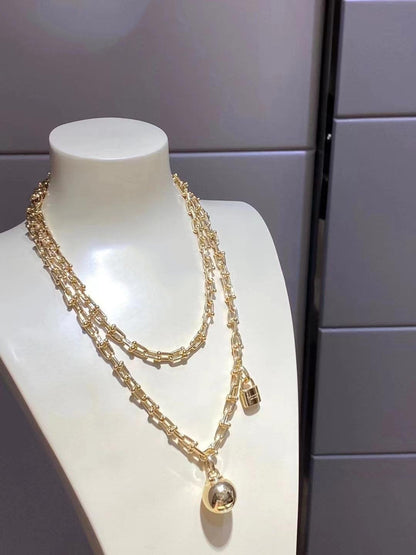 [Lioran]HARDWEAR WRAP NECKLACE