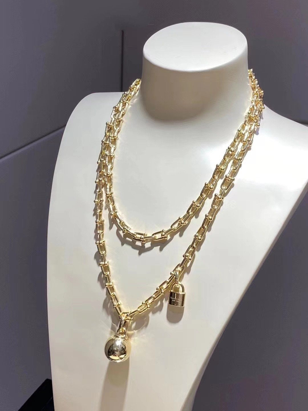 [Lioran]HARDWEAR WRAP NECKLACE