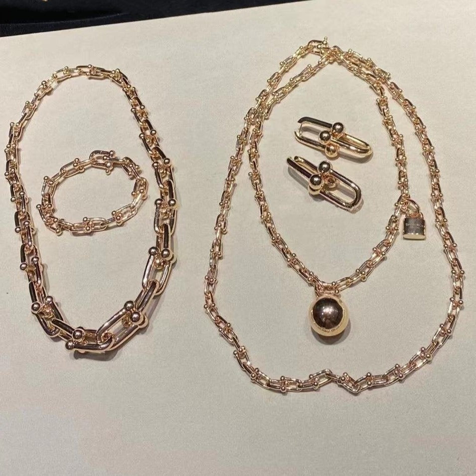 [Lioran]HARDWEAR WRAP NECKLACE