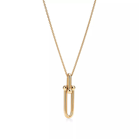 [Lioran]HARDWEAR GOLD DROP PEDANT NECKLACE