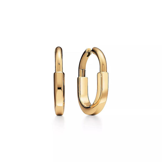 [Lioran]LOCK MEDIUM EARRINGS