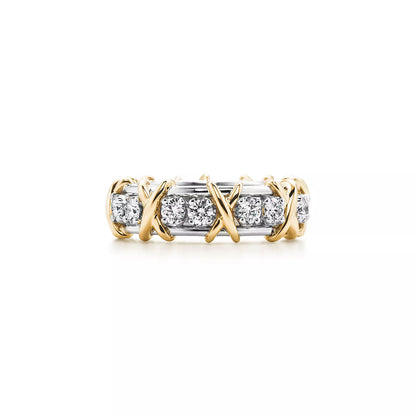 [Lioran]SIXTEEN STONE RING GOLD