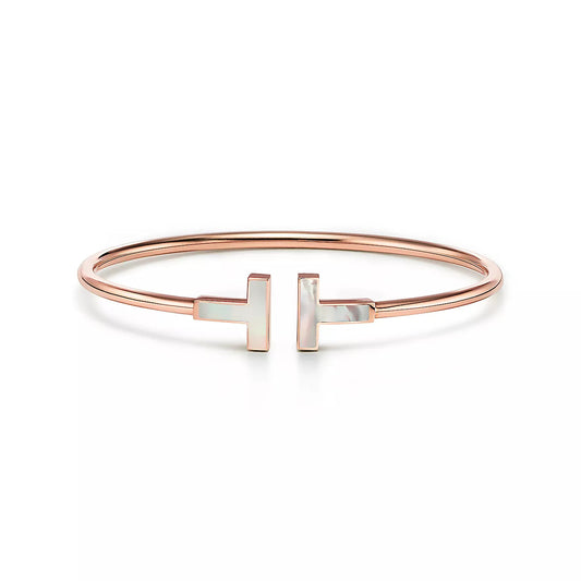 [Lioran]T BRACELET 1.8MM TURQUOISE PINK GOLD